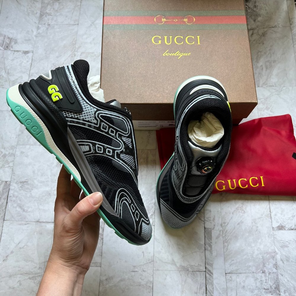 Gucci UltraPace R Sneaker EU 40 US 9.5W 7M